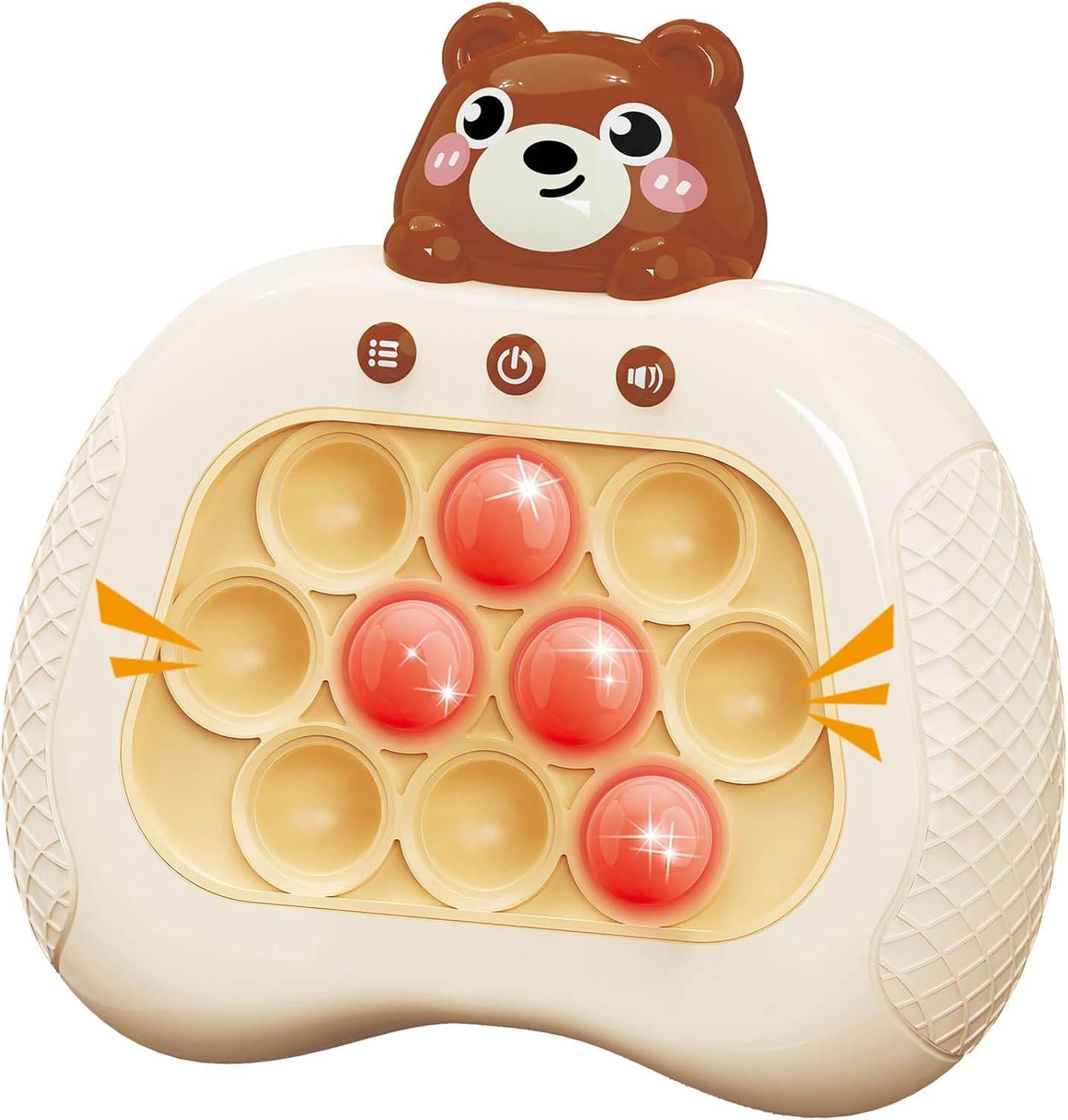 Upgraded Pop Push Game Toy for Kids, Quick Fast Push Pop Puzzle Handheld Game Light up Fidget Toy 8-12, Bubble Sensory Toys Christmas Stocking Stuffers Birthday Gifts for Kids Ages 3-12