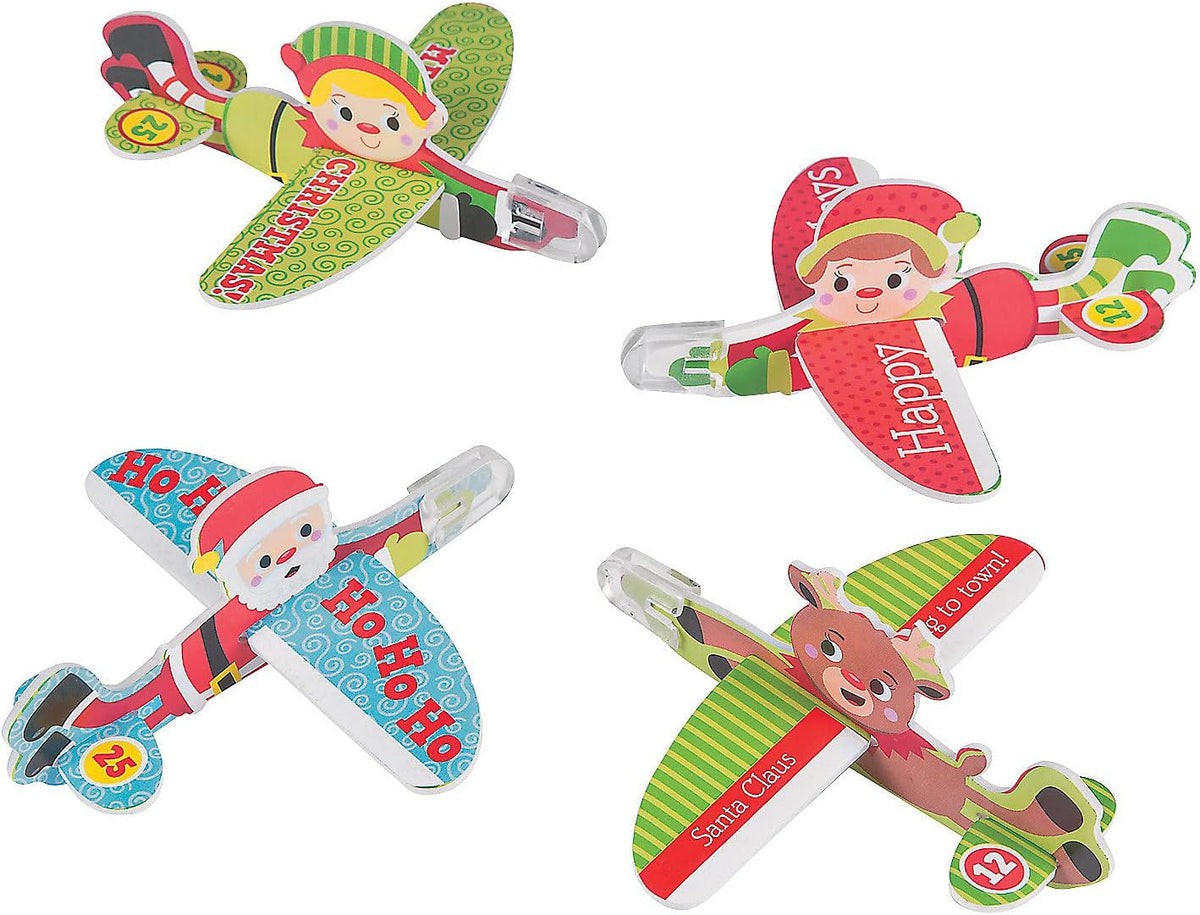 Christmas Charachter Gliders - Toys - 48 Pieces
