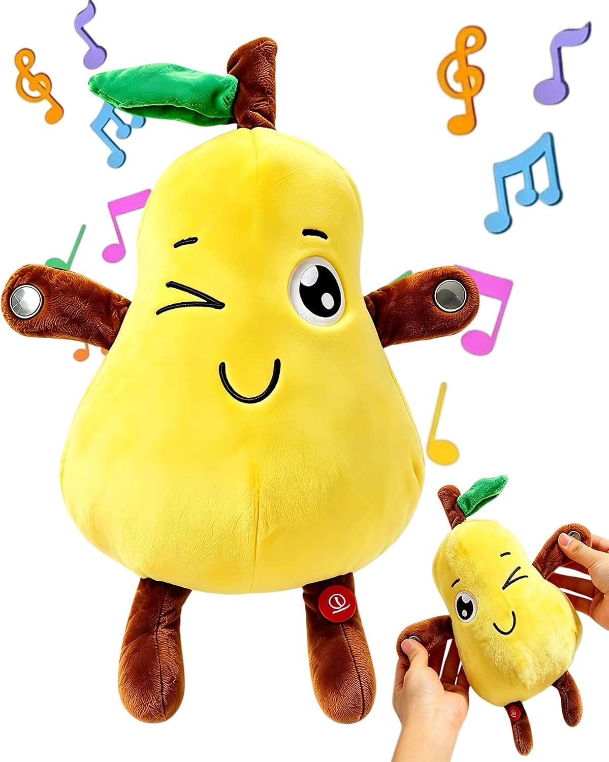 Musical Sensory Toys, Interactive Music Plush Toy for Kids (Banana)
