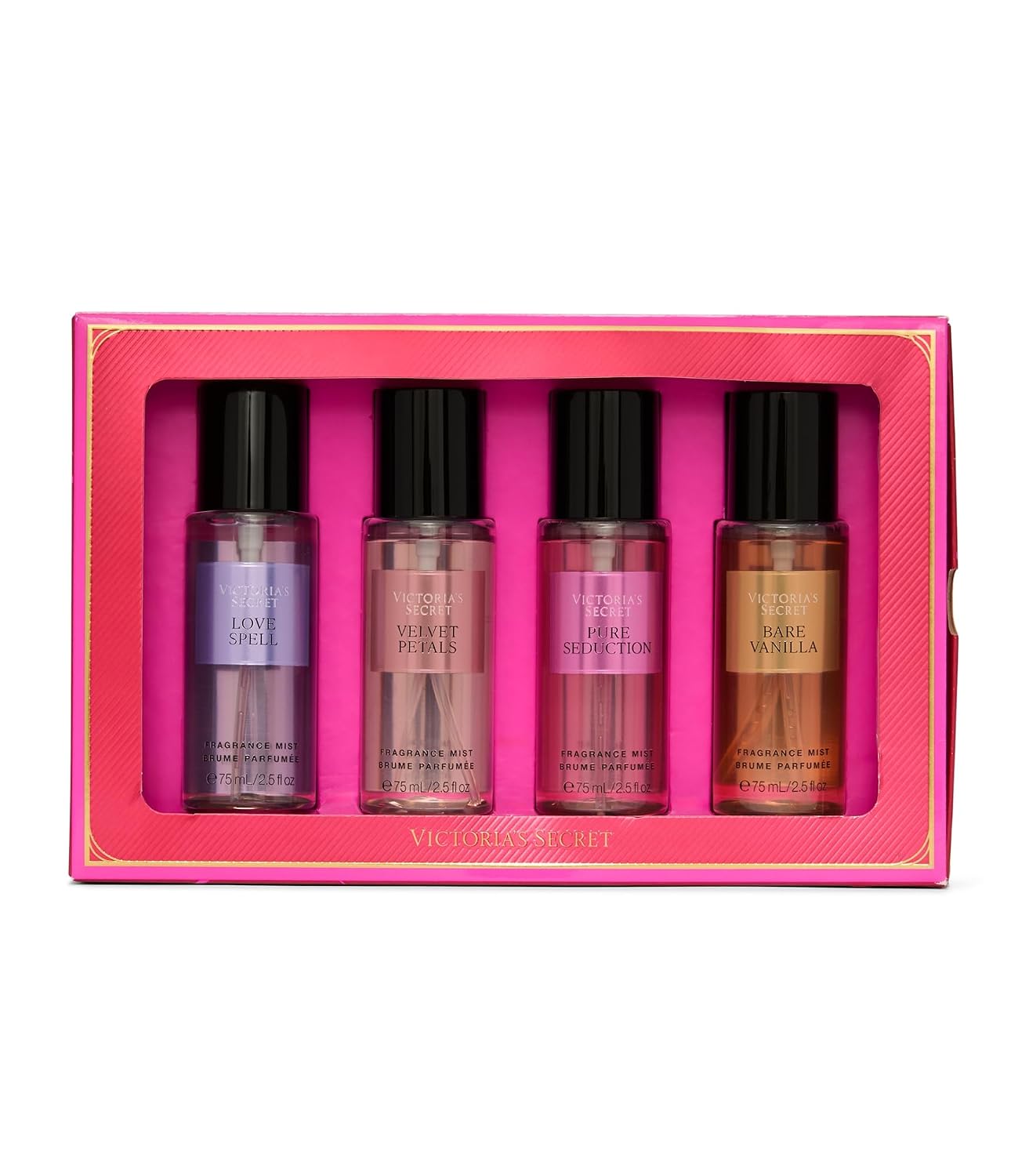 Victoria's Secret Mist Collection 4 Piece Mini Mist Gift Set
