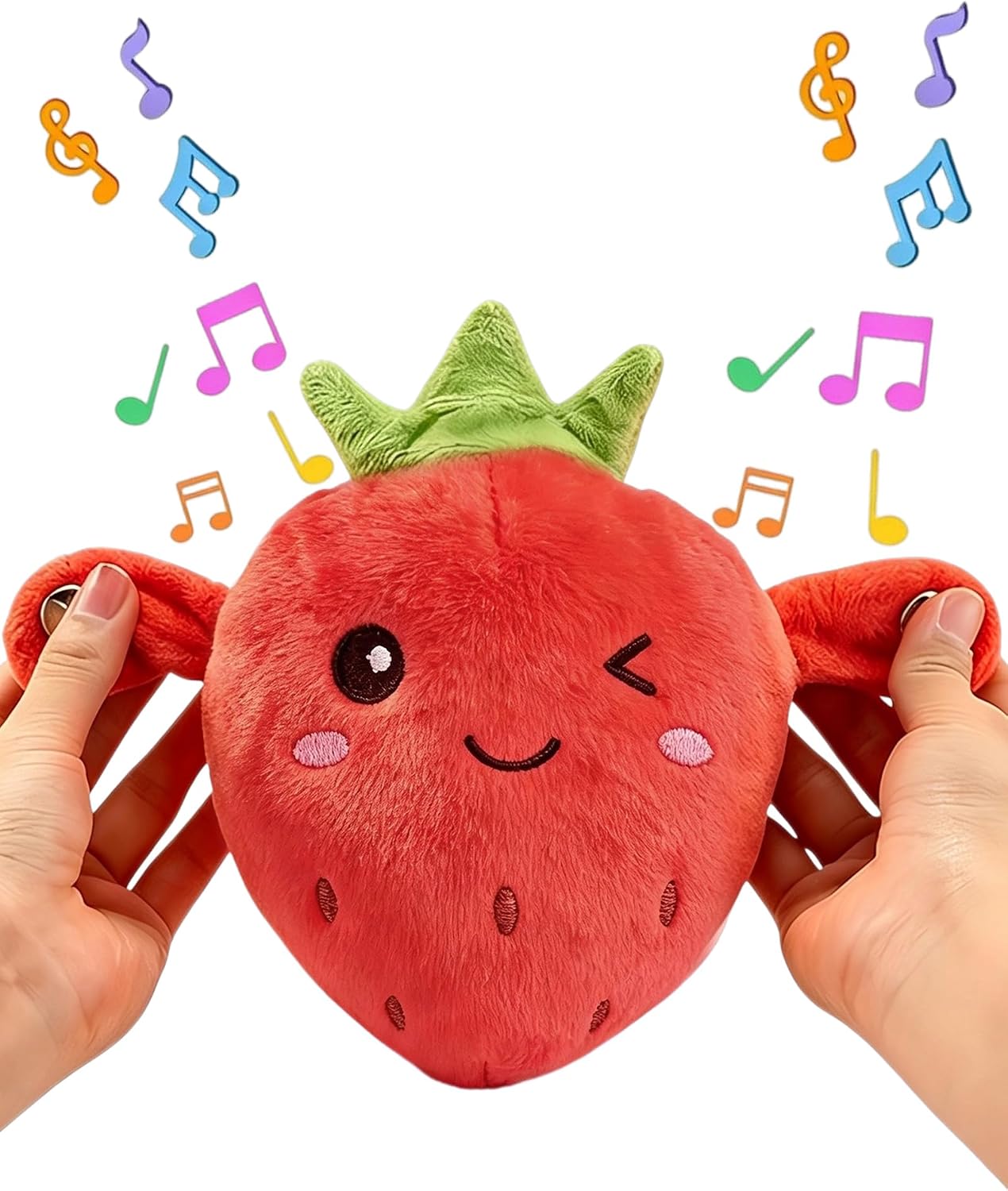 Musical Sensory Toys, Interactive Music Plush Toy for Kids (Banana)