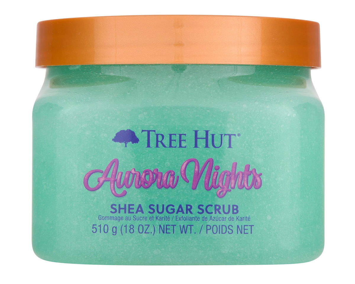 Lisa Frank x Tree Hut Sugar Sky Body Scrub, Exfoliating & Hydrating Sugar Scrub with Shea Butter & Essential Oils, Smooth Skin, Body Exfoliator For All Skin Types, Self Care Gifts for Women, 18 Oz