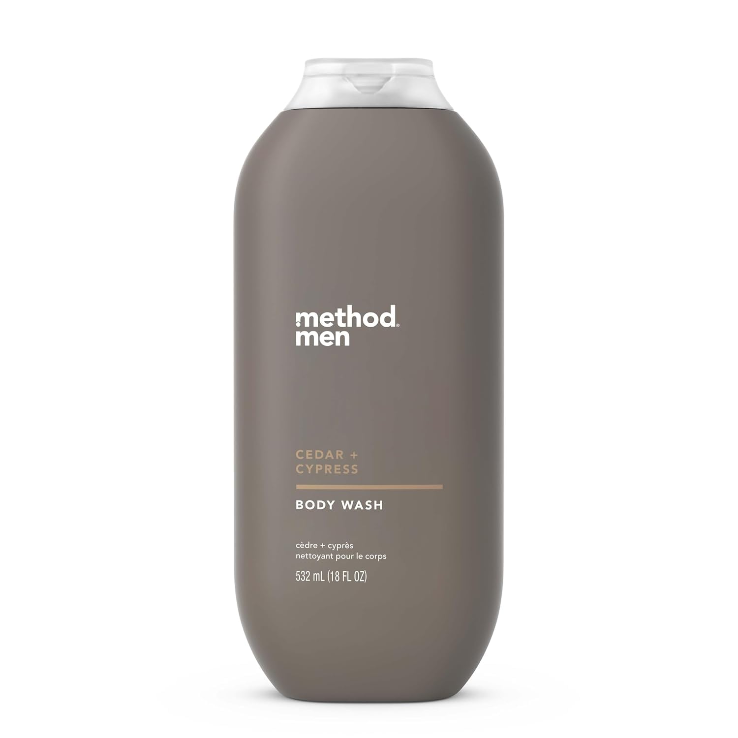 Method Men Body Wash Cedar + Cypress 18 fl oz bottle
