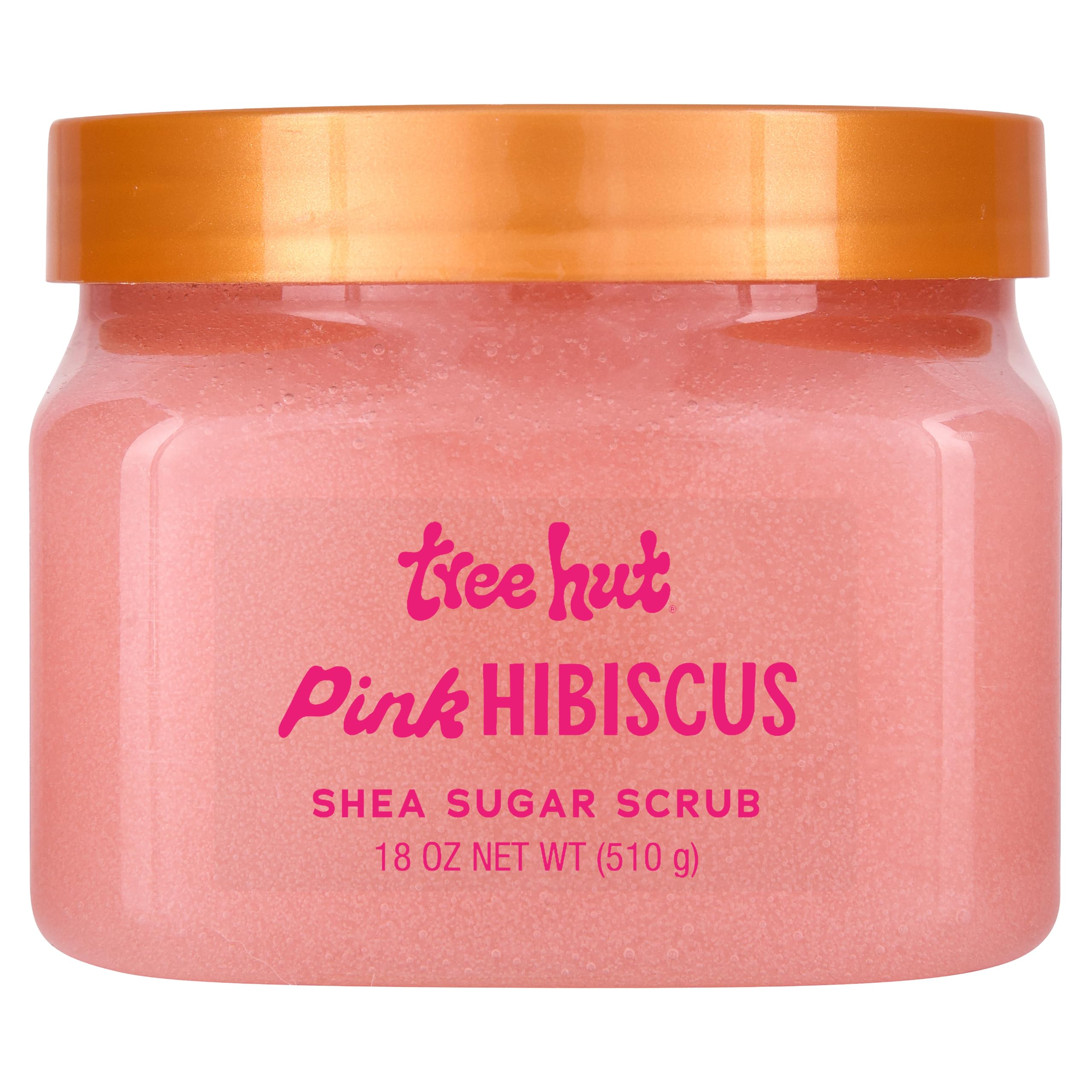 Tree Hut Pink Hibiscus Shea Sugar Body Scrub 18 oz jar
